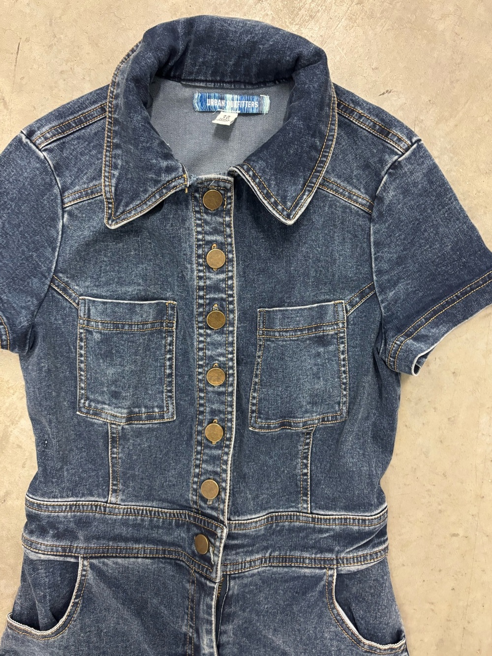 UO Denim Jumpsuit